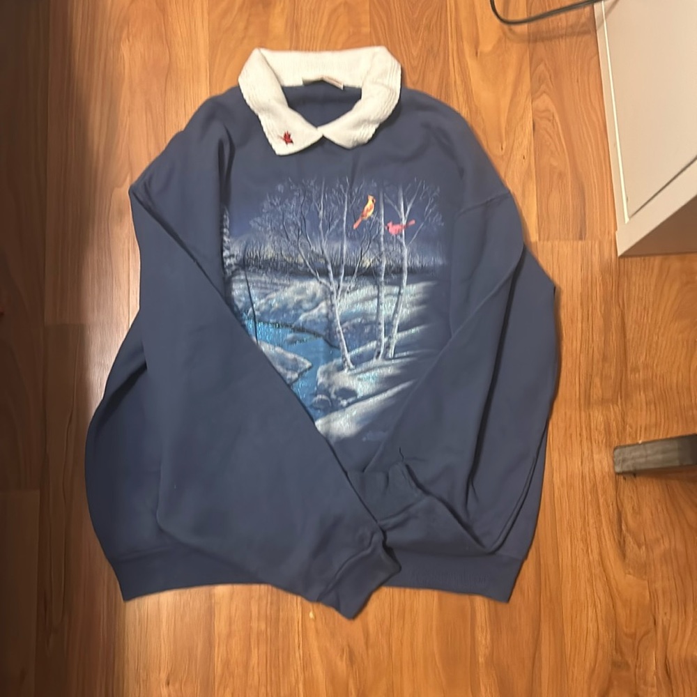 Crewneck with winter design